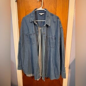 Old Navy Denim Button-Up Shirt